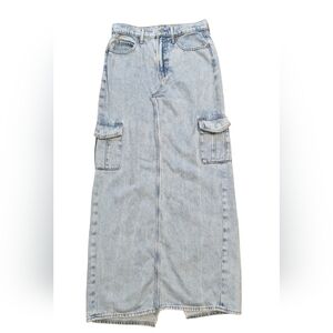 Old Navy Denim cargo Skirt Size 0